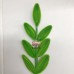 40 PCS * Handmade Pipe Cleaner 7 Leaves Artificial Simulation Indoor Home Desktop Party Wedding Decor