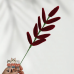 100 PCS * Pipe Cleaner Chenille Stems Handmade 9 Leaves Making Kit DIY Art Flower Bouquet Craft Set 