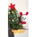Christmas Tree dog Thick Pipe Cleaners Craft Dog , Handmade Pipecleaners Dog Mini Cute Animal Christmas Gift 