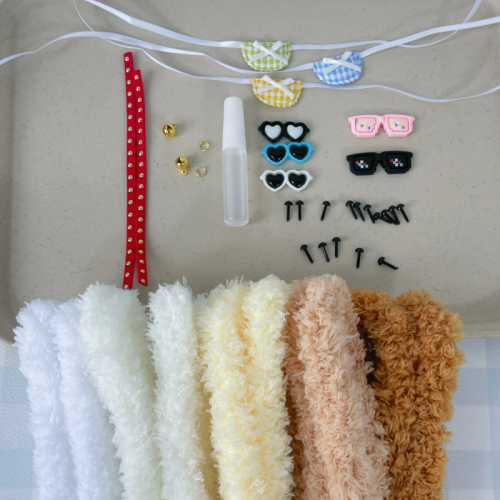 35 PCS Pipe Cleaner Craft Kit DIY Animal Puppy Kit Creative Gifts, Christmas Stocking Stuffers & Classroom Prizes, Gifts for age 8+ Beginner