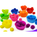 [300 Pcs] 250 1 Inch Pom Poms & 50 Googly Eyes - Craft Pom Pom Balls - Pompoms for Crafts - Pom Pom for Crafts in Bright & Bold Assorted Colors - Large Pom Poms Arts and Crafts