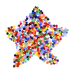 500 Pcs 0.5 Inch Polypropylene Pompoms for Craft Making, Small Pom Poms Balls Art and Craft DIY Decorations(Multicolor)