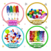 Jar Set (Mega) Arts and Crafts Supplies for Kids -Christmas Crafts Kits with Pipe Cleaners, Construction Paper, Pom poms Googly Eyes, Crafts for Kids Ages 4-8, School Craft Projects, Birathday Gifts for Girls