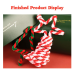 150 Pieces Christmas Pipe Cleaners Chenille Stem,50 White Craft Pipe Cleaners,50 Green Chenille Stems Pipe Cleaners, and 50 Red Pipe Cleaners for Arts and Crafts, Xmas Home Decoration