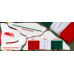 150 Pieces Christmas Pipe Cleaners Chenille Stem,50 White Craft Pipe Cleaners,50 Green Chenille Stems Pipe Cleaners, and 50 Red Pipe Cleaners for Arts and Crafts, Xmas Home Decoration