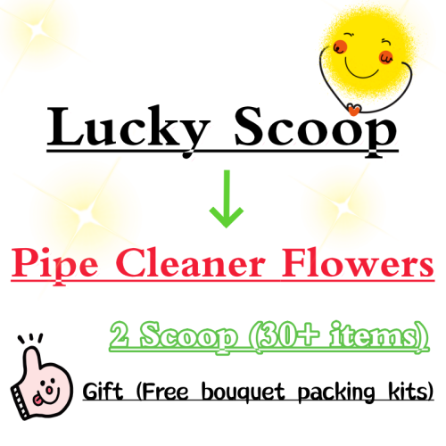 Lucky Scoop For Pipe Cleaner Flower Bouquet-Pack On Live -multi Category-2 Scoop Lucky Scoop For Pipe Cleaner Flower Bouquet-Pack On Live -multi Category-2 Scoop