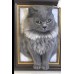 Head & Paws Pet Portraits Handmade 3D Cat Wool Needle Felt Portraits with Wooden Frame | PetsMatter Head & Paws Pet Portraits Handmade 3D Cat Wool Needle Felt Portraits with Wooden Frame | PetsMatter