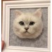 Head Pet Portraits Handmade 3D Dogs Wool Needle Felt Portraits with Wooden Frame | PetsMatter Solid&Bicolor 