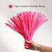 AK-04 Plum Red Pipe Cleaners Chenille Stems Fuzzy Stick Twisting Stick DIY Art Craft Supplies Bending Wires for Kids School Education Adults Floral Arrangement AK-04 Plum Red Pipe Cleaners Chenille Stems Fuzzy Stick Twisting Stick DIY Art Craft Supplies Bending Wires for Kids School Education Adults Floral Arrangement