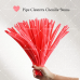 AK-17 Rose Red Pipe Cleaners Chenille Stems Fuzzy Stick Twisting Stick DIY Art Craft Supplies Bending Wires for Kids School Education Adults Floral Arrangement