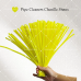 AK-22 Fluorescent Yellow Pipe Cleaners Chenille Stems Fuzzy Stick Twisting Stick DIY Art Craft Supplies Bending Wires for Kids School Education Adults Floral Arrangement AK-22 Fluorescent Yellow Pipe Cleaners Chenille Stems Fuzzy Stick Twisting Stick DIY Art Craft Supplies Bending Wires for Kids School Education Adults Floral Arrangement