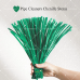 AK-25 Dark Green Pipe Cleaners Chenille Stems Fuzzy Stick Twisting Stick DIY Art Craft Supplies Bending Wires for Kids School Education Adults Floral Arrangement AK-25 Dark Green Pipe Cleaners Chenille Stems Fuzzy Stick Twisting Stick DIY Art Craft Supplies Bending Wires for Kids School Education Adults Floral Arrangement