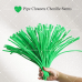 AK-29 Lime Green Pipe Cleaners Chenille Stems Fuzzy Stick Twisting Stick DIY Art Craft Supplies Bending Wires for Kids School Education Adults Floral Arrangement