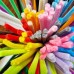 AK-17 Rose Red Pipe Cleaners Chenille Stems Fuzzy Stick Twisting Stick DIY Art Craft Supplies Bending Wires for Kids School Education Adults Floral Arrangement
