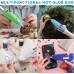 1 PC * Mini Hot Glue Gun Kit  Fast Preheating Hot Melt Gun, High Temp for School Handmade Crafts DIY Arts and Quick Home Repairs (White)