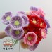 10 PCS * Handmade Pipe Cleaner Helloborus‌ Artificial Simulation Flower Indoor Home Desktop Party Wedding Decor