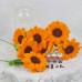 170 PCS * Pipe Cleaner Chenille Stems Handmade Sunflower Making Kit DIY Art Flower Bouquet Craft Set Hot Glue Sticks Tape 170 PCS * Pipe Cleaner Chenille Stems Handmade Sunflower Making Kit DIY Art Flower Bouquet Craft Set Hot Glue Sticks Tape