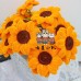 20 PCS * Handmade Pipe Cleaner Sunflower Green Leaves Artificial Simulation Flower Indoor Home Desktop Party Wedding Decor 20 PCS * Handmade Pipe Cleaner Sunflower Green Leaves Artificial Simulation Flower Indoor Home Desktop Party Wedding Decor