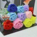 260 PCS * Pipe Cleaner Chenille Stems Handmade Rose Flower Making Kit DIY Art Flower Bouquet Craft Set Hot Glue Sticks Tape