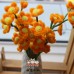30 PCS * Handmade Pipe Cleaner Golden 6 Daisy Flowers Artificial Simulation Flower Indoor Home Desktop Party Wedding Decor