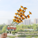 30 PCS * Handmade Pipe Cleaner Golden 6 Daisy Flowers Artificial Simulation Flower Indoor Home Desktop Party Wedding Decor