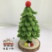 2 PCS * Handmade Pipe Cleaner Multi-color Mini Christmas Tree Artificial Simulation Indoor Home Desktop Party Christmas Decor 