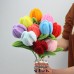 260 PCS * Pipe Cleaner Chenille Stems Handmade Tulip Flower Making Kit DIY Art Flower Bouquet Craft Set Hot Glue Sticks Tape 