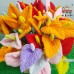 30 PCS * Handmade Pipe Cleaner Anthurium Flower Artificial Simulation Flower Indoor Home Desktop Party Wedding Decor