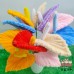 30 PCS * Handmade Pipe Cleaner Anthurium Flower Artificial Simulation Flower Indoor Home Desktop Party Wedding Decor