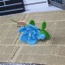 5 PCS * Handmade Pipe Cleaner Camellia Flower Green Leaves Artificial Simulation Flower Indoor Home Desktop Party Wedding Decor