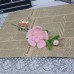 5 PCS * Handmade Pipe Cleaner Camellia Flower Green Leaves Artificial Simulation Flower Indoor Home Desktop Party Wedding Decor