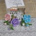 130 PCS * Pipe Cleaner Chenille Stems Handmade Camellia Flower Making Kit DIY Art Flower Bouquet Craft Set Hot Glue Sticks Tape 