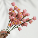 75 PCS * Pipe Cleaner Chenille Stems Handmade Pink Lily of the Valley Making Kit DIY Art Flower Bouquet Craft Set Hot Glue Sticks Tape 