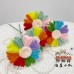 65 PCS * Pipe Cleaner Chenille Stems Handmade Multicolor Sunflower Making Kit DIY Art Flower Bouquet Craft Set Hot Glue Sticks Tape 
