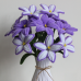Exactly Same Lily Making Kits As Tiktok Live Streaming Fuzzy Pipe Cleaner Chenille Stems DIY Craft Supplies For White & Purple Lily
