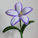 Exactly Same Lily Making Kits As Tiktok Live Streaming Fuzzy Pipe Cleaner Chenille Stems DIY Craft Supplies For White & Purple Lily