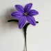 Exactly Same Lily Making Kits As Tiktok Live Streaming Fuzzy Pipe Cleaner Chenille Stems DIY Craft Supplies For White & Purple Lily