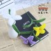 12 PCS * Handmade Pipe Cleaner 4 Petals Lily Flower Green Leaves Artificial Simulation Flower Indoor Home Desktop Party Wedding Decor 