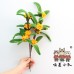 250 PCS * Pipe Cleaner Chenille Stems Handmade Osmanthus Flower Making Kit DIY Art Flower Bouquet Craft Set Hot Glue Sticks Tape 