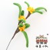 250 PCS * Pipe Cleaner Chenille Stems Handmade Osmanthus Flower Making Kit DIY Art Flower Bouquet Craft Set Hot Glue Sticks Tape 
