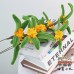 250 PCS * Pipe Cleaner Chenille Stems Handmade Osmanthus Flower Making Kit DIY Art Flower Bouquet Craft Set Hot Glue Sticks Tape 