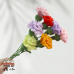 125 PCS * Pipe Cleaner Chenille Stems Handmade Carnation Flower Making Kit DIY Art Flower Bouquet Craft Set Hot Glue Sticks Tape 