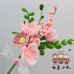 115 PCS * Pipe Cleaner Chenille Stems Handmade Butterfly Orchid Flower Making Kit DIY Art Flower Bouquet Craft Set Hot Glue Sticks Tape 