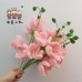 115 PCS * Pipe Cleaner Chenille Stems Handmade Butterfly Orchid Flower Making Kit DIY Art Flower Bouquet Craft Set Hot Glue Sticks Tape 