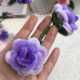 Exactly Same Gradient Purple Color Rose Making Kits As Tiktok Live Streaming Fuzzy Pipe Cleaner Chenille Stems DIY Craft Supplies Exactly Same Gradient Purple Color Rose Making Kits As Tiktok Live Streaming Fuzzy Pipe Cleaner Chenille Stems DIY Craft Supplies