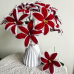 Exactly Same Lily Making Kits As Tiktok Live Streaming Fuzzy Pipe Cleaner Chenille Stems DIY Craft Supplies For White & Red Lily Exactly Same Lily Making Kits As Tiktok Live Streaming Fuzzy Pipe Cleaner Chenille Stems DIY Craft Supplies For White & Red Lily
