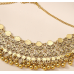 Women's Bohemia Necklace and Earrings Gold Wedding Jewelrel Necklace /Earrings Ladies Jewelry Sets