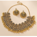 Women's Bohemia Necklace and Earrings Gold Wedding Jewelrel Necklace /Earrings Ladies Jewelry Sets