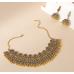 Women's Bohemia Necklace and Earrings Gold Wedding Jewelrel Necklace /Earrings Ladies Jewelry Sets