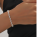Women's Rose Gold Fashion Wedding Jewelry Luxury Crystal Pearl Necklace/Earrings Ladies Jewelry Sets for Bridal
